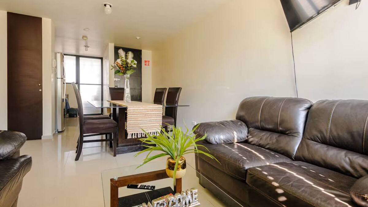 Santa Ursula Coapa Apartment | Dept. Furnished Minimalist in 4FloorWithoutElevator by GrupoGailla CDMX-PrivaliaSur