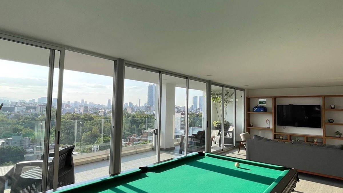 Coyoacan Apartment | ¡depto. Moderno en Condesa, Disfruta de las Mejores Vistas Desde la Alberca!