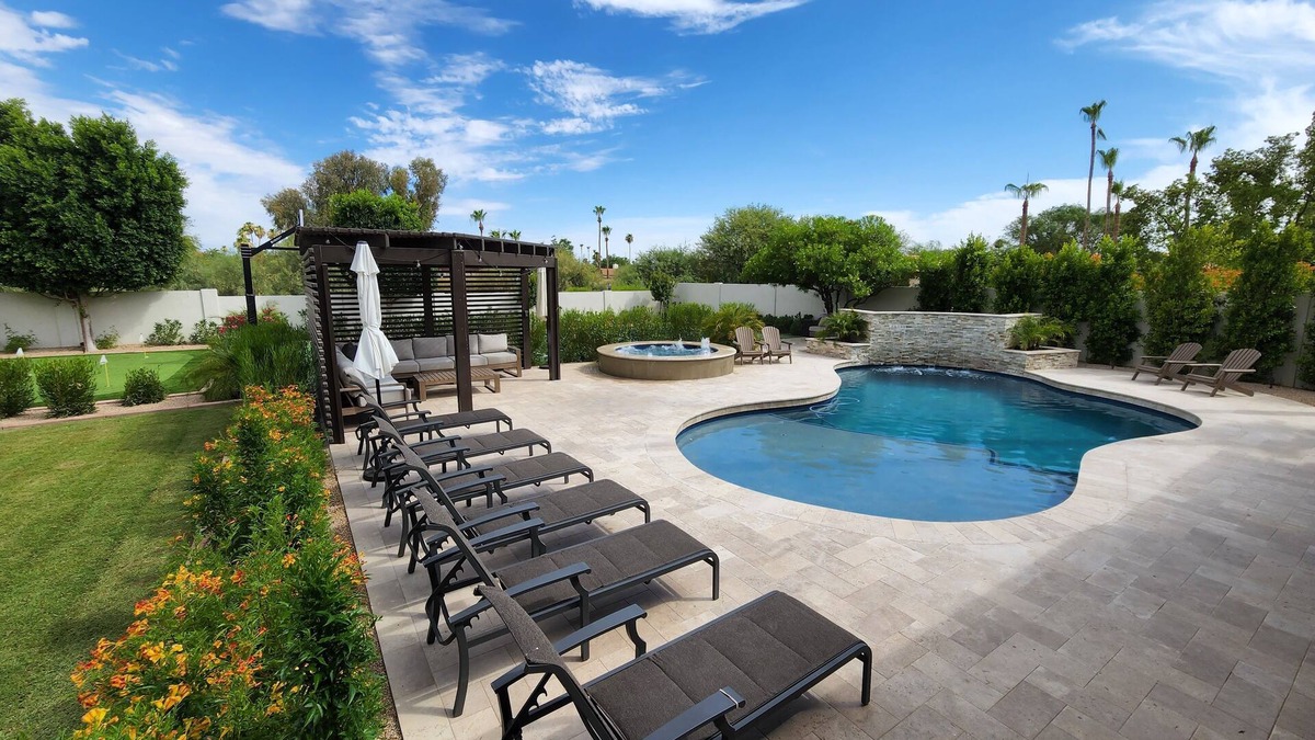 Shea Ranchos House | Desert Pickle-ball Paradise in Scottsdale