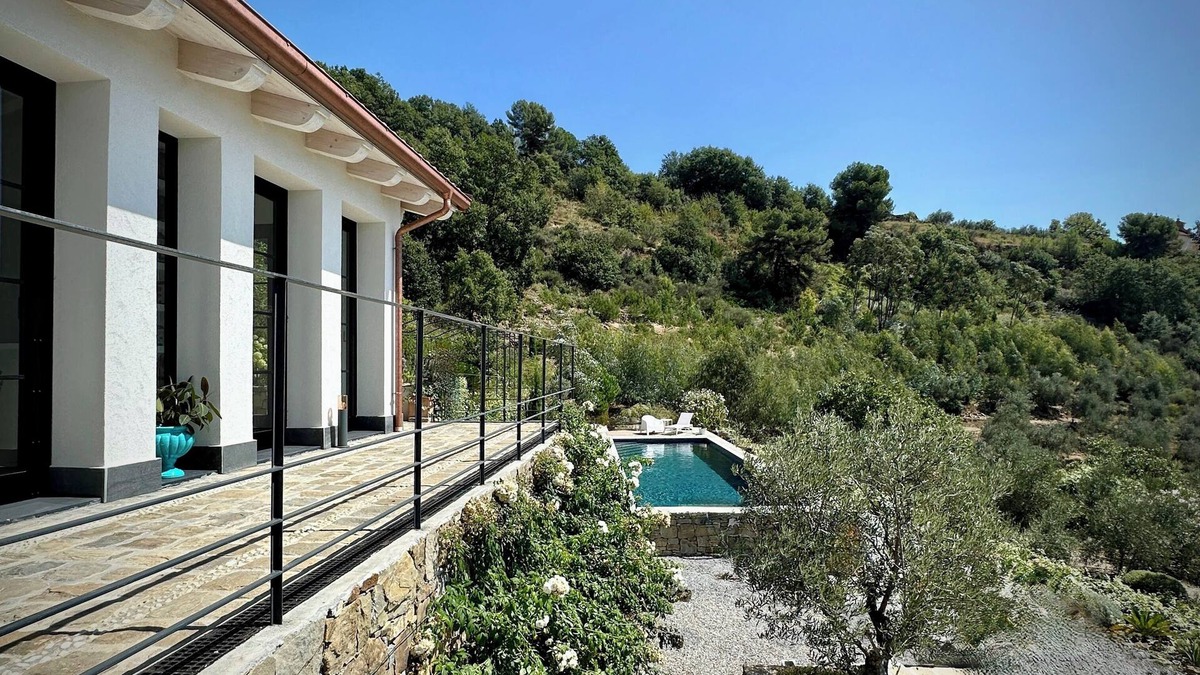 Dolceacqua House | Design country house with pool & sea view - natural idyll between Dolceacqua & the sea