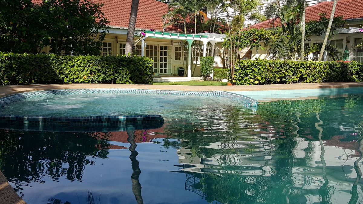 Khao Takiab Villa | Designer Beach-side Villa with Lovely Garden, Pool and Outdoor bathroom