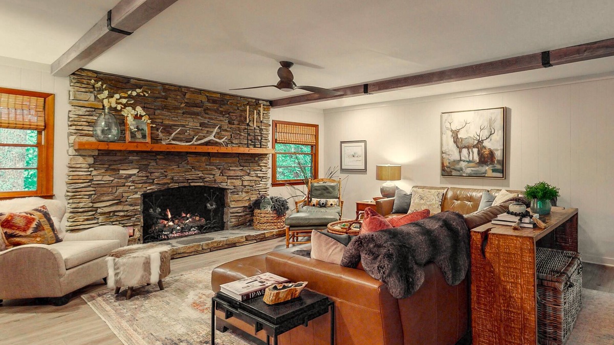 Highlands House | Designer Cabin in Highlands, NC – Luxe Outdoor Living - Pet-Friendly Retreat