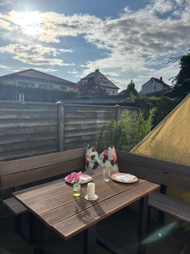 Stotteritz Apartment | die Senfbude - wunderschöne Apartments für 4 Personen mit Terrasse & Stellplatz