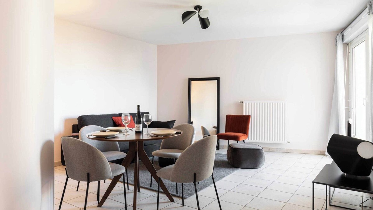 Villette - Maisons Neuves Apartment | Dify Elegant - Quartier Part Dieu