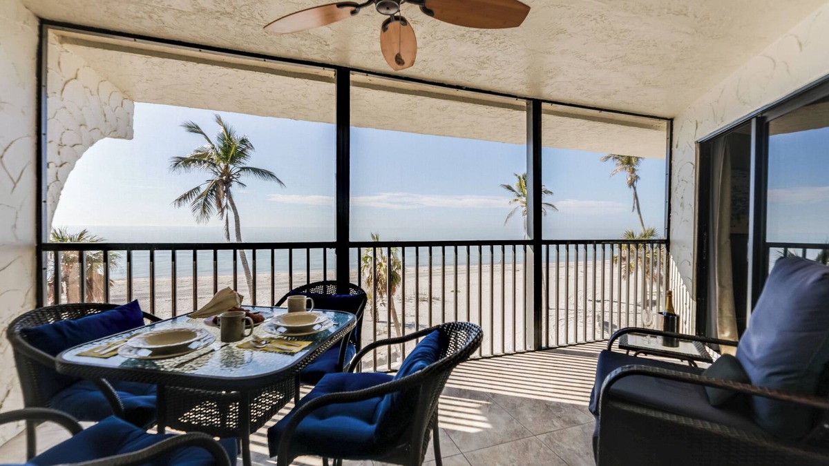 Sanibel Condo | Direct Beach Front/Best View of Gulf/Remodeled Pointe Santo E36 Sanibel