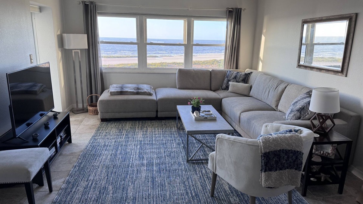 Sand Key Condo | Direct Gulf Front, 2BR/2BA on the Beach with balcony, Landmark Towers