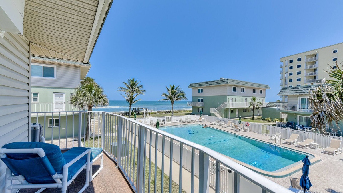 Indialantic House | Direct Ocean View- Heated Pool- New Wrap Around Balcony-