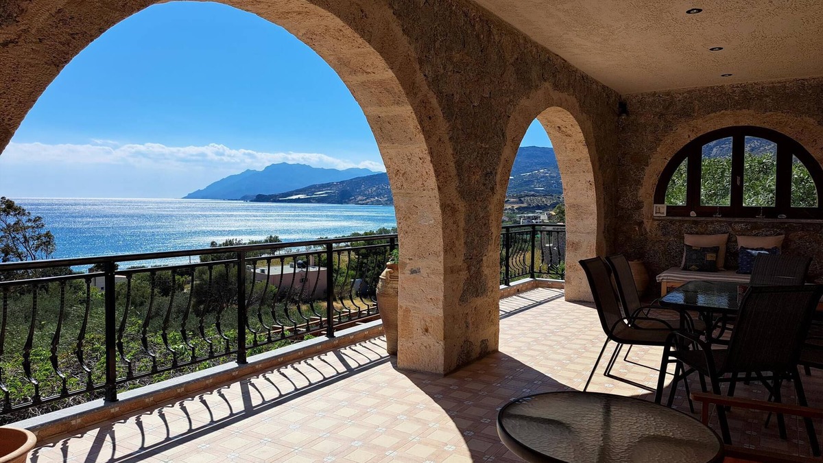 Keratokambos House | Directly at the sea, dreamlike sea view – holiday home Keratokampos, Crete