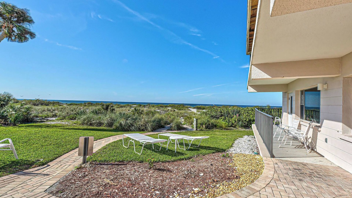 Golden Beach Condo | Directly on the Gulf - Unit 1 - 3 Bedroom - Ground Floor - Sleeps 6