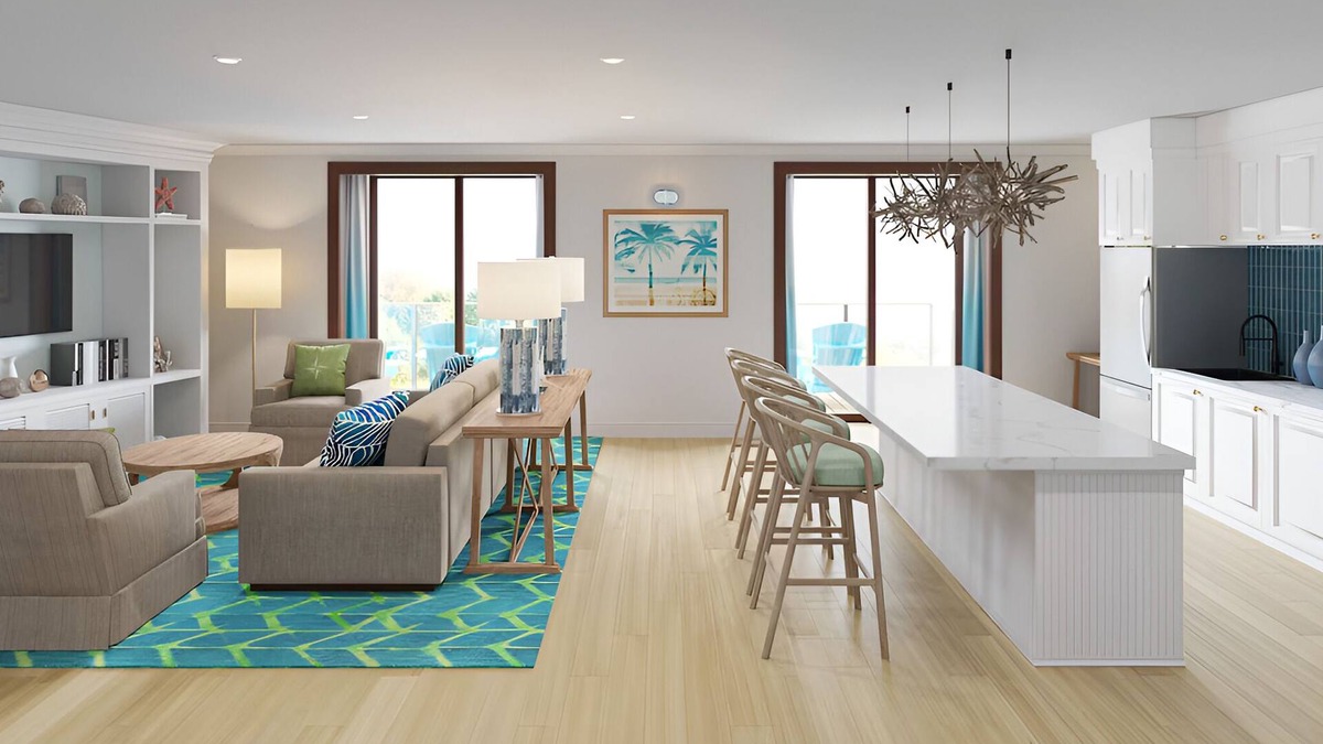 I-435 West KC-KS Hotel | Discover Relaxation in This Tropically-Inspired Room with Pool Near Attractions