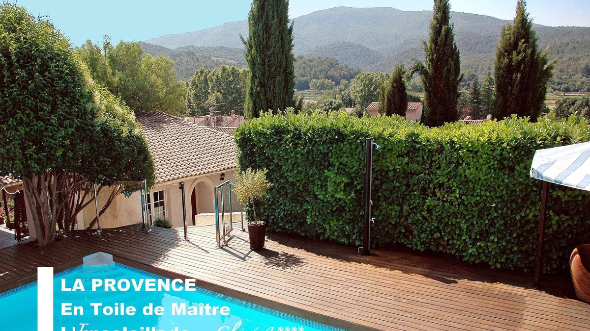 Auriol House | Discover the PROVENCE in CHARMING House 4 *, Swimming pool, Sauna, VUE Sainte Baume