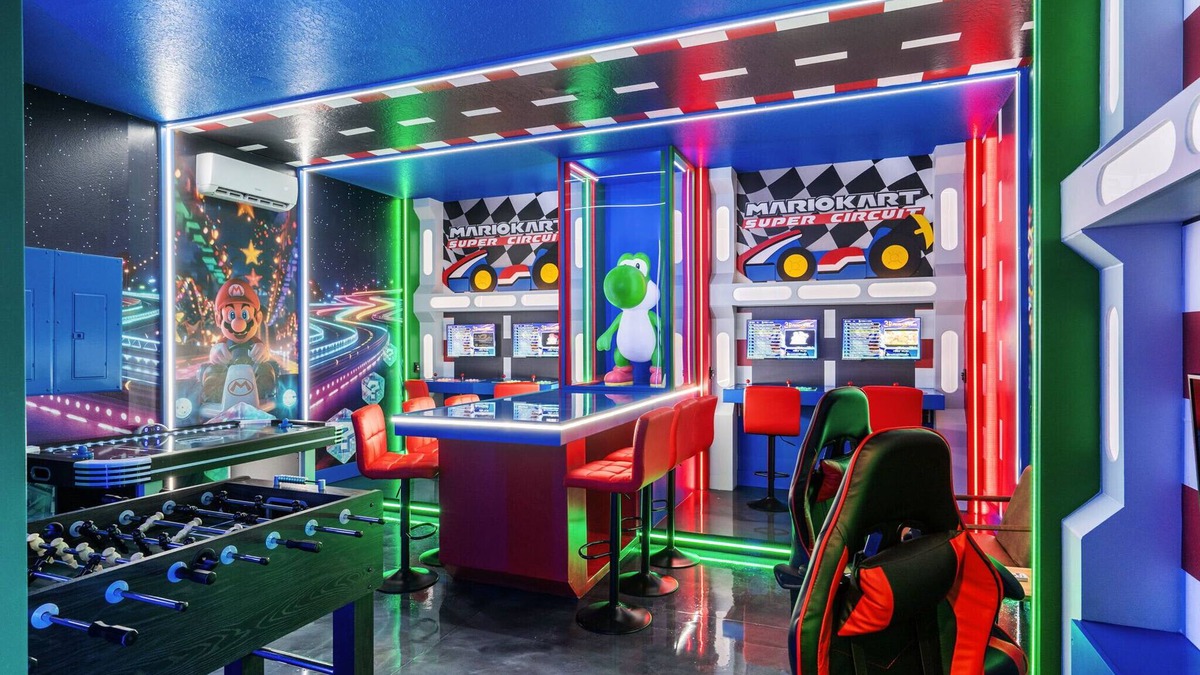 Four Corners Villa | Disney! Private Pool, Hot Tub, Game Room & Themed Bedrooms. Book Now! #WC38