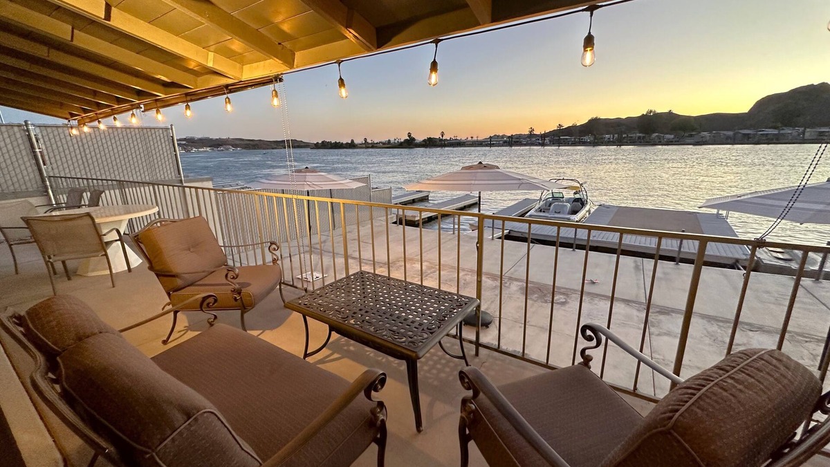 Cienega Springs House | Dock Holiday at Arizona Shores-Parker AZ Private Riverfront Home. 7th NT Free