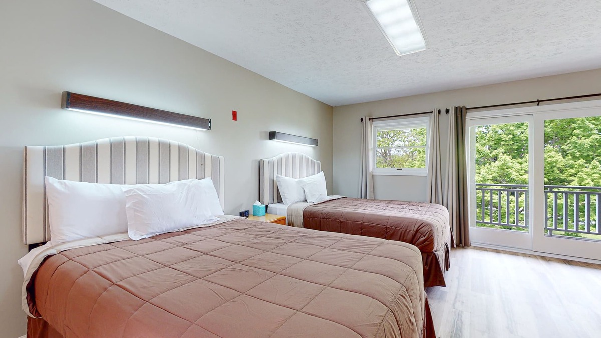 Baneberry Apartment | Dog-friendly, 2nd-floor studio with patio & gym - close to golf & Douglas Lake