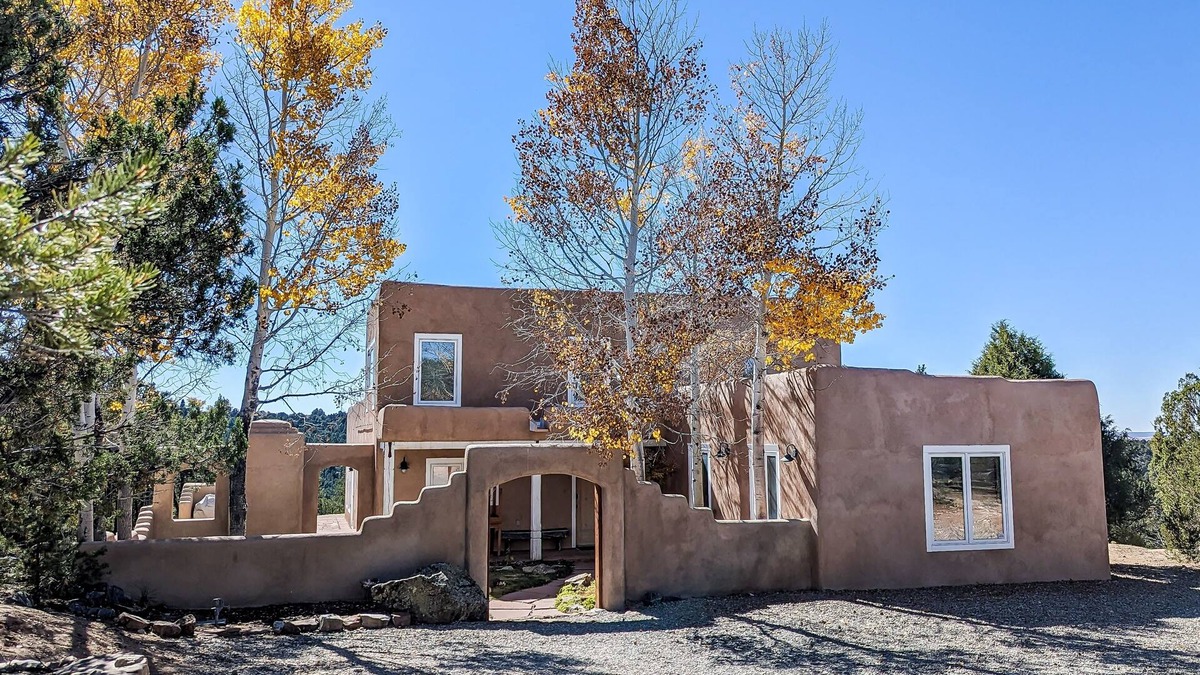Valdez House | Dog-friendly home on 11 acres overlooking nt'l forest with fireplaces & patio