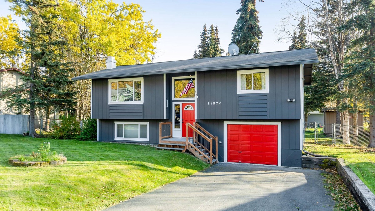 Eagle River House | Dog-friendly home with a fenced yard, putting green, & shared washer/dryer