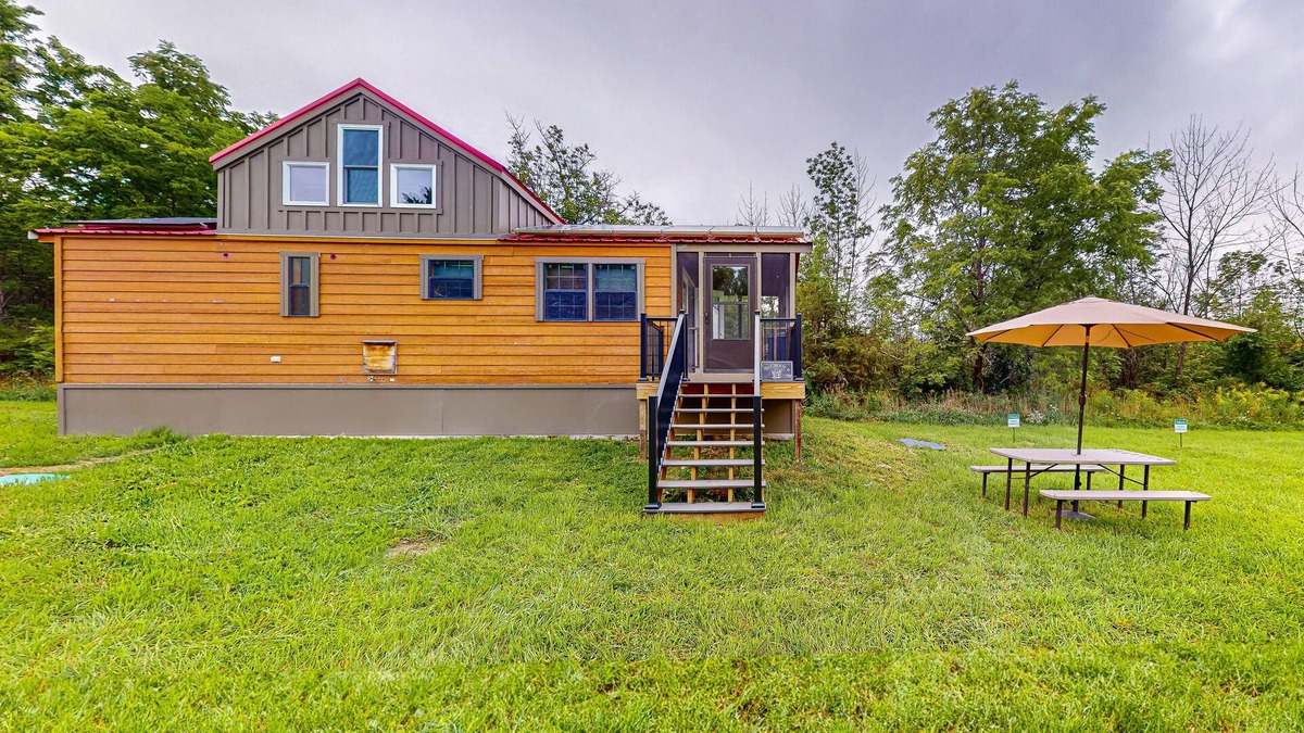 Hector House | Dog-friendly house close to Seneca Lake with firepit, deck, loft, & washer/dryer