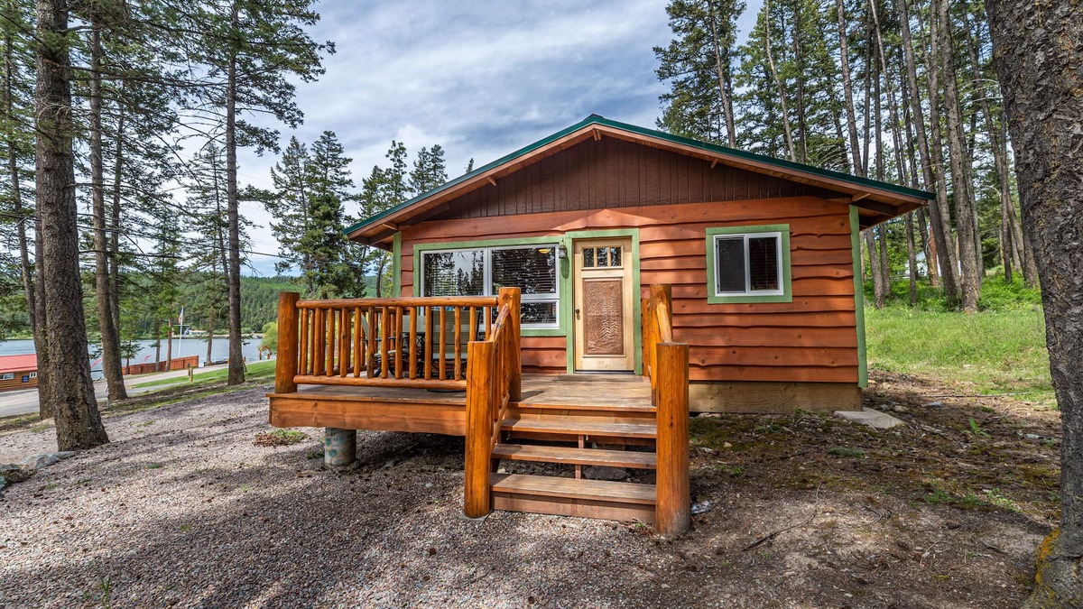 Lake Mary Ronan Cabin | Dollhouse-Secluded Cabin in the Woods Lake Views