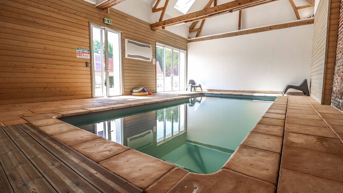 Le Moulinel House | Domaine du Moulinel "la longère" 14 pers indoor pool 7 km from the beach