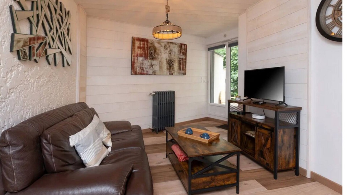 Meslan Cabin | Domaine Moulin Blanc : Gîte 3 Triskel Avec SPA