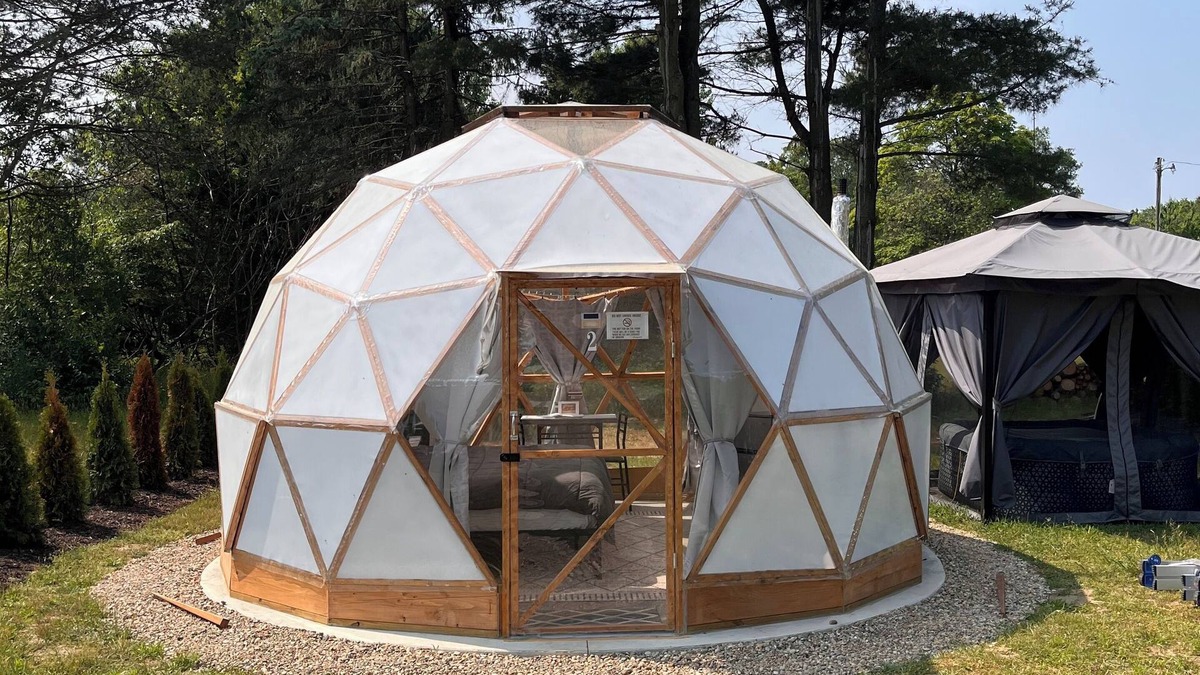 South Haven Cabin | Dome #2 - Dome Haven Campground - Escape, Unwind, Repeat!