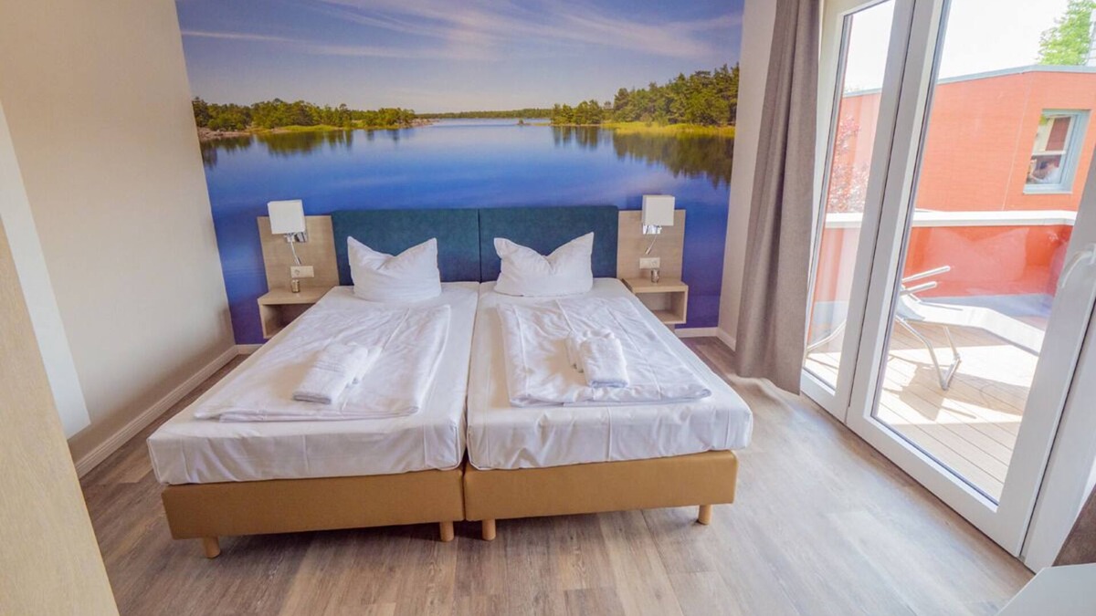 Muritz Apartment | Doppelzimmer für 2 Gäste mit 20m² in Waren