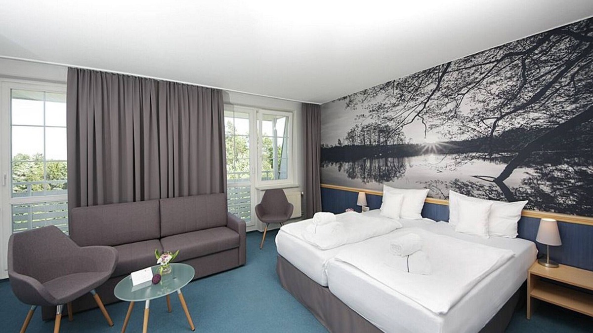 Chorin Apartment | Doppelzimmer im Hotel, Du/bad/wc