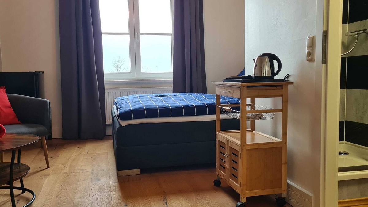 Anklam Apartment | Double room 9 - Altes Lazarett guest house