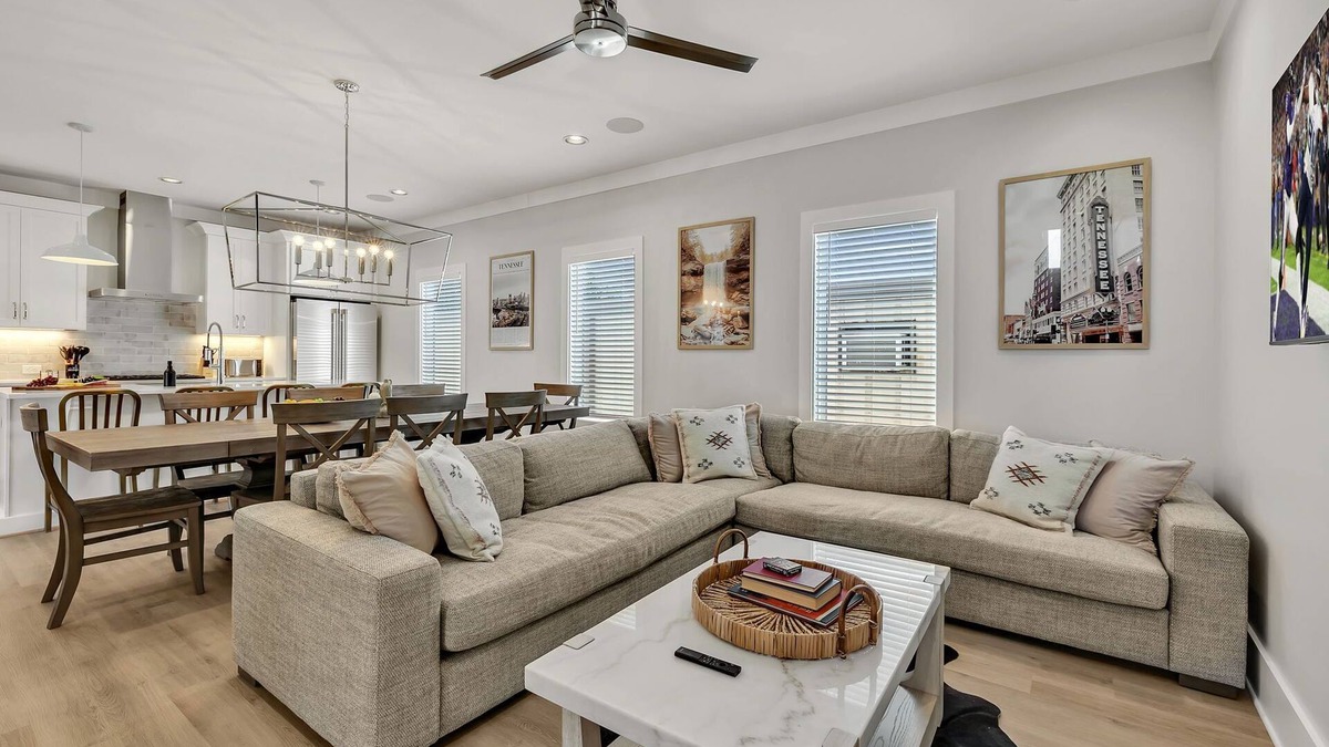 Berry Hill House | Double Treble - 2 Townhomes - Private Rooftops