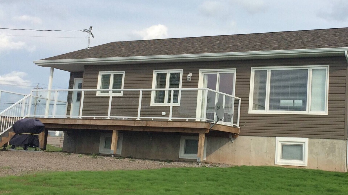 Cheticamp House | Downstairs (Unit 2) in New House, Deck, Hiking Trails Nearby