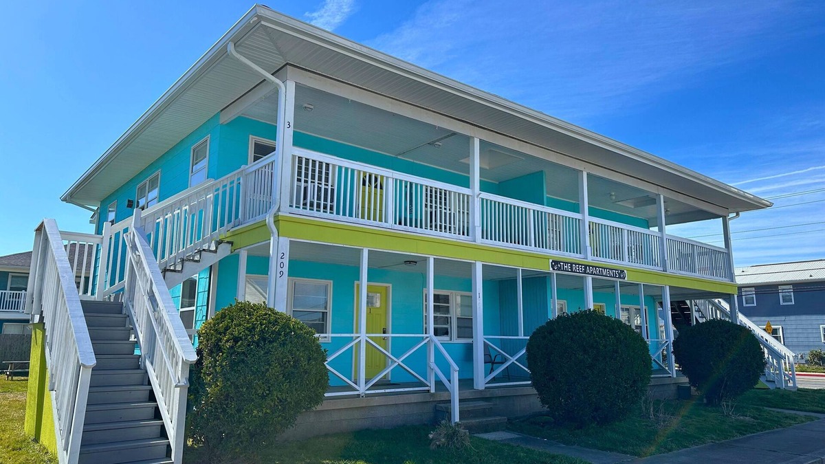 Ocean City House | Downtown 10th Street The Reef Apartments - Short Walk To Beach/Boardwalk