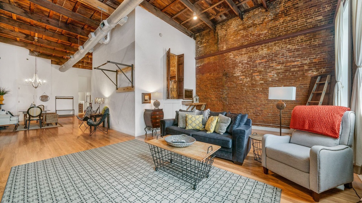 Cookeville Condo | Downtown Loft on Historic West Side of Cookeville