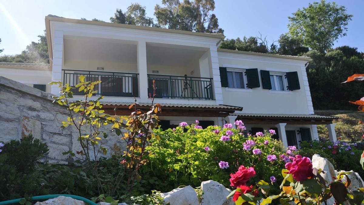 Afionas Apartment | DREAM HOLIDAY in Villa Athena, North-West in Afionas with breathtaking sea views