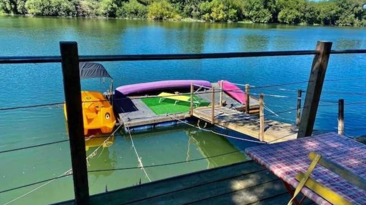 Tourville-la-Riviere Cottage | dream stay on the river with Kayak Boat Bicycles Close to Paris both world