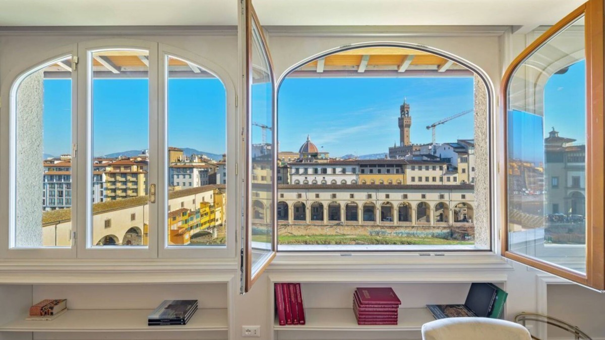 San Niccolo Apartment | Dreams Over Ponte Vecchio with outstanding view