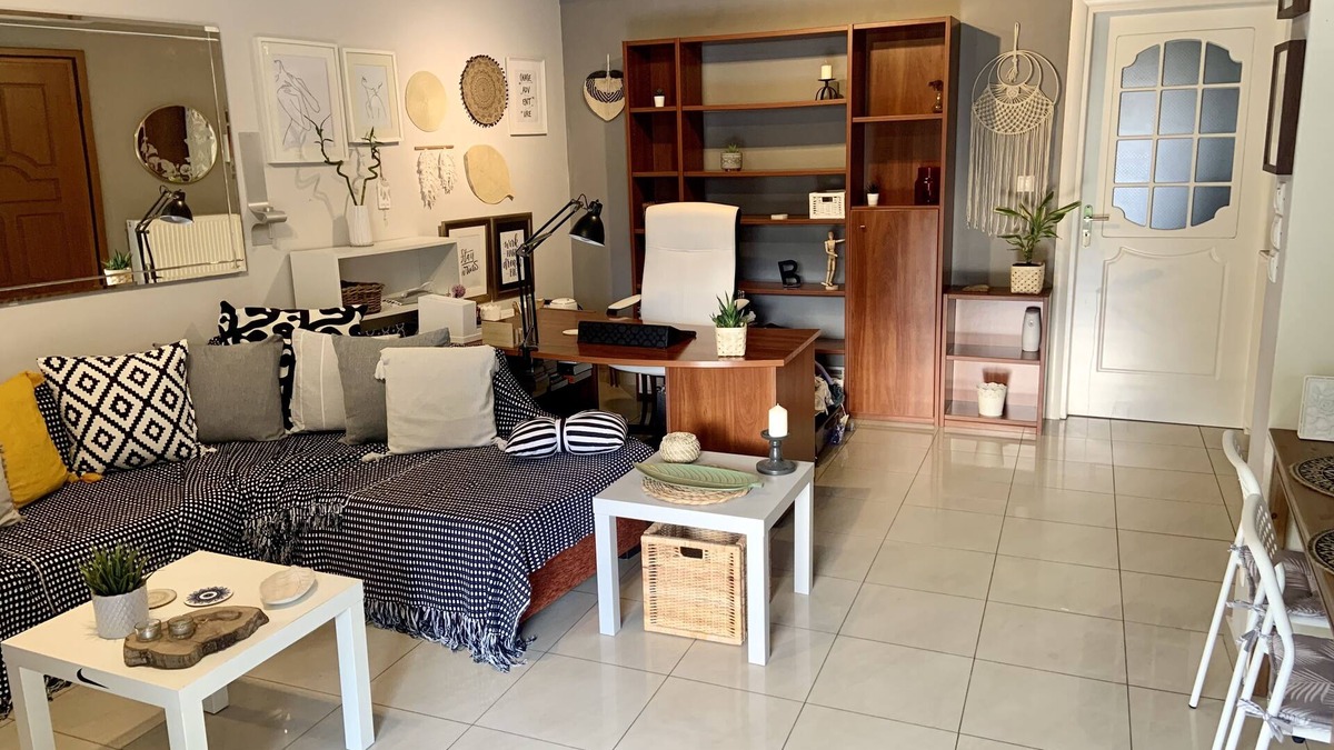 New Kypseli Apartment | DreamStay park view Apt near city center with dedicated office space