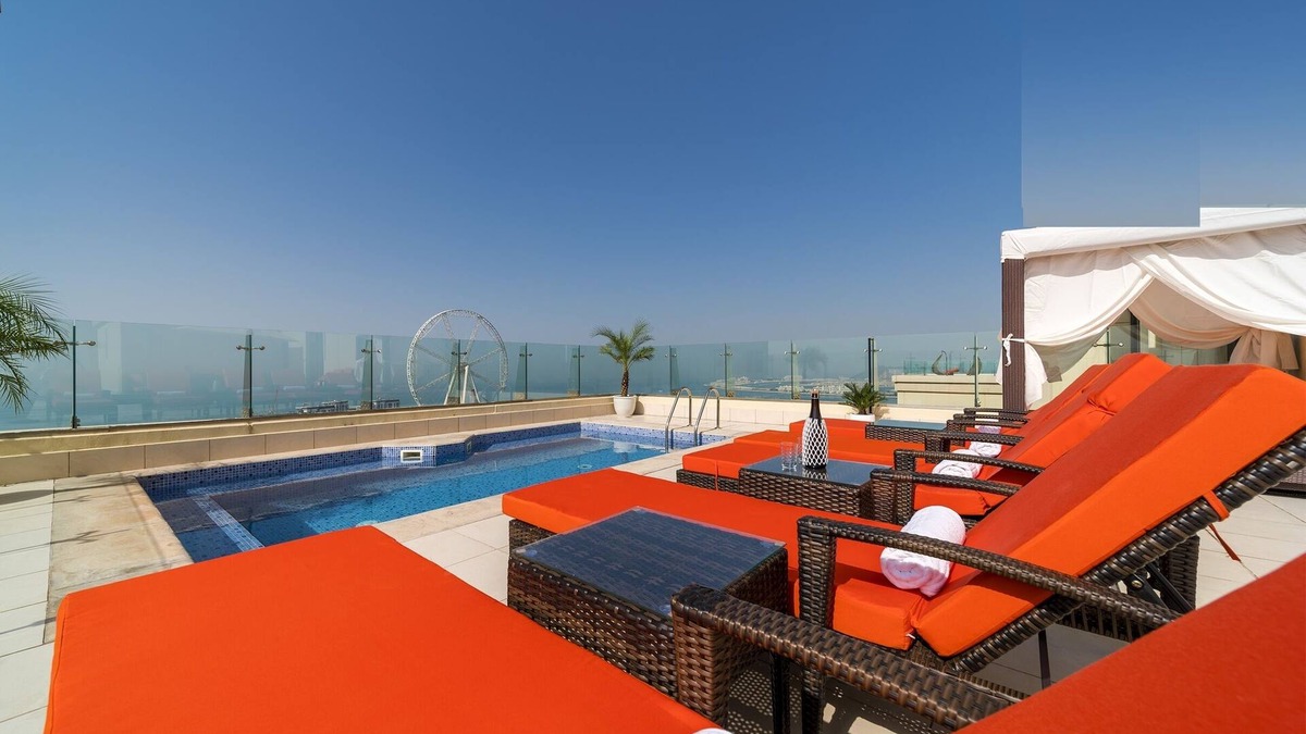 Dubai Marina Apartment | Dubai Jbr amazing terrace Penthouse 6 Bdr. private pool!
