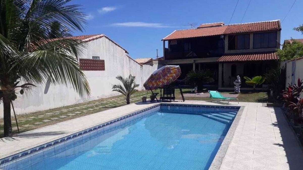 Marica House | Duplex house, pool/barbecue/200m from the beach