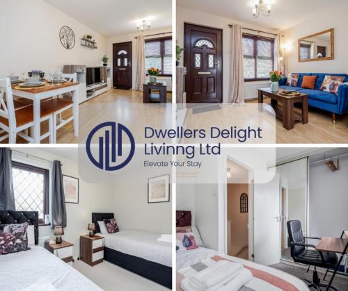 Redbridge Apartment | Dwellers Delight Living Ltd Serviced accommodation 2 Bed House, free Wifi & Parking, Prime Location London, Woodford