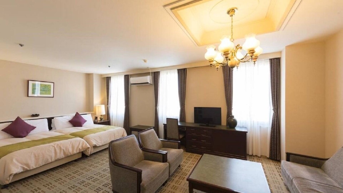 Kintaro Onsen Hotel | DX Twin Room OK for up to 4 people Stay overnigh/Uozu Toyama