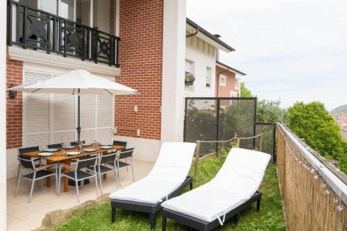 Zarautz Villa | EARRA - Villa Eki - 2 garajes, playa a 7 min a pie