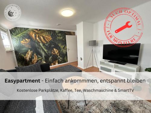 Pirmasens Apartment | Easypartment am Pfälzer Wald nähe Outlet Center Zweibrücken