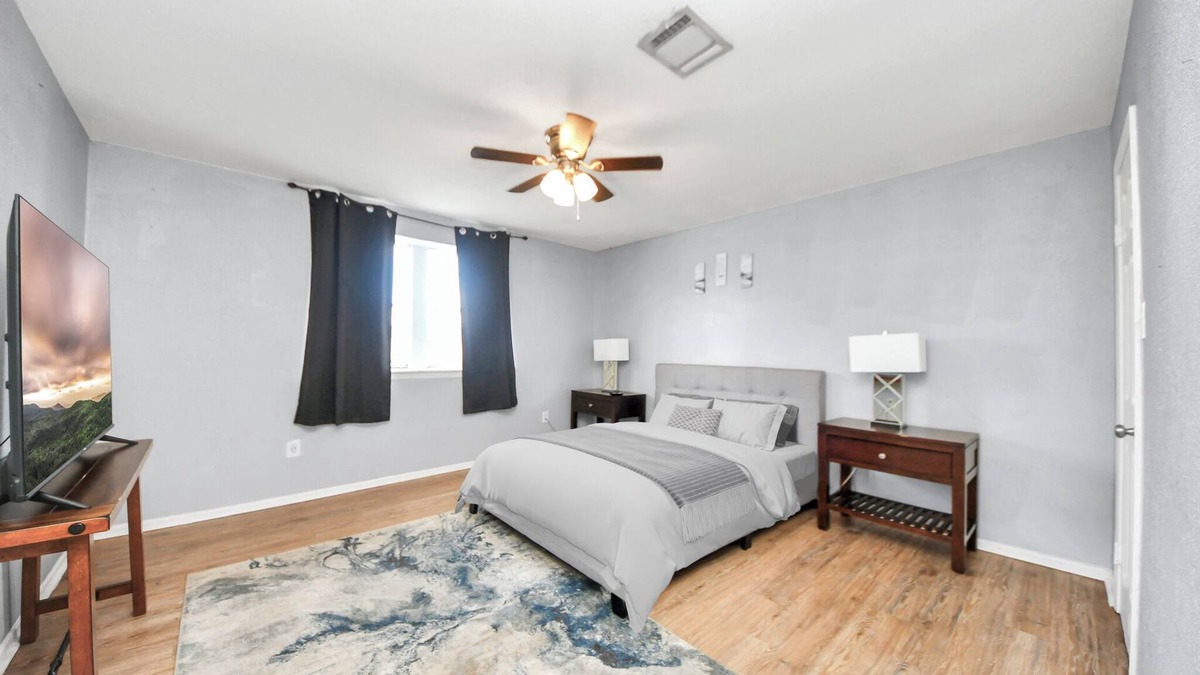North Shore House | Echelon 3-bedroom Cozy Centerstay with AC, WiFi in Houston - Grand Comfort Spot