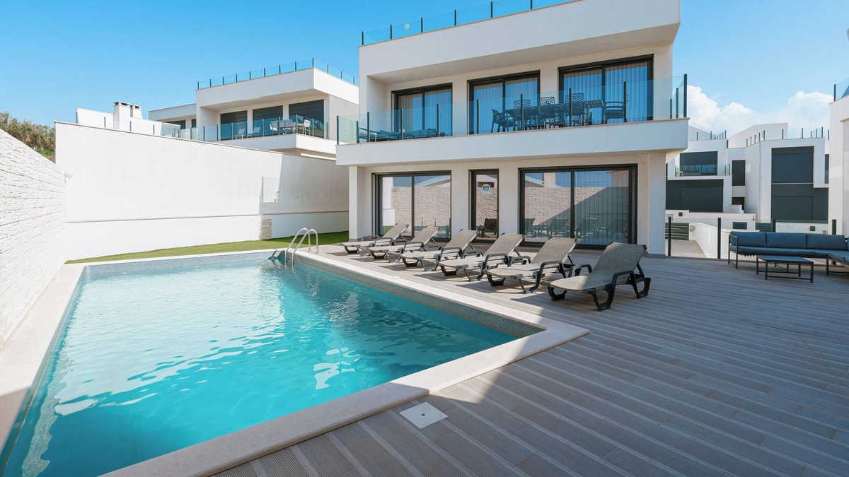 Ribamar Villa | Eden Villa, with jacuzzi and ocean view