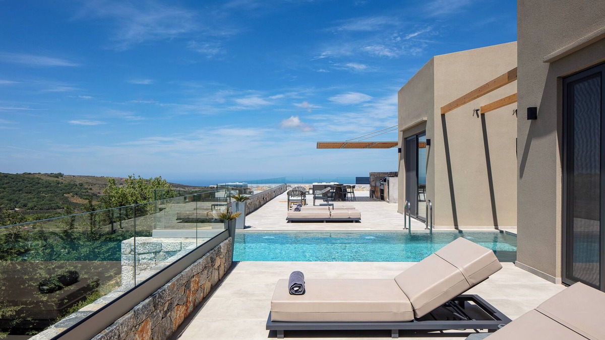 Armenoi Villa | Eforasis Villa I, with Heated Spa Whirlpool