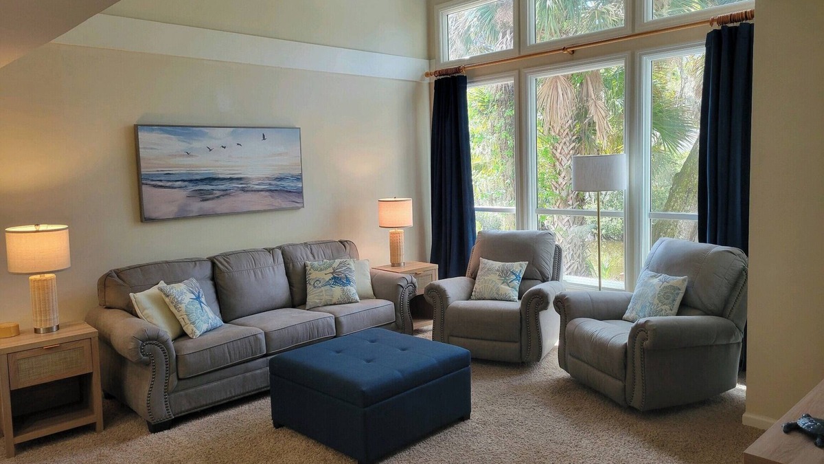 Summerwind Villas House | Egret’s Pointe Townhouse Sleeps 9 Amenities & POOLS included. GOLF CART