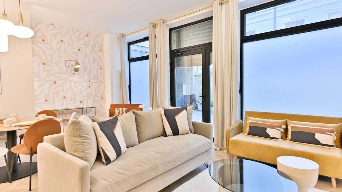 Vivienne Apartment | Elegant 2-bedroom loft in the heart of Paris