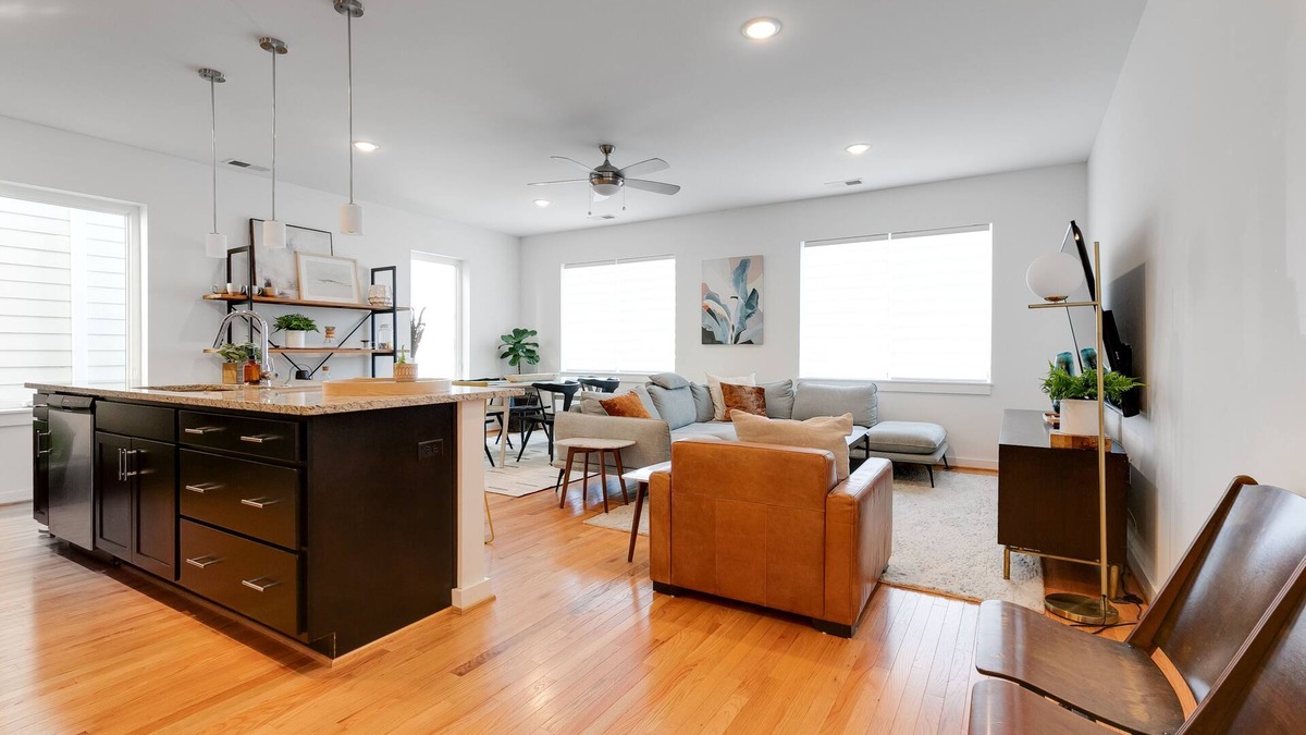 North Chesterfield Apartment | Elegant 3-Bedroom Home with Stunning Rooftop Deck & Dining Area