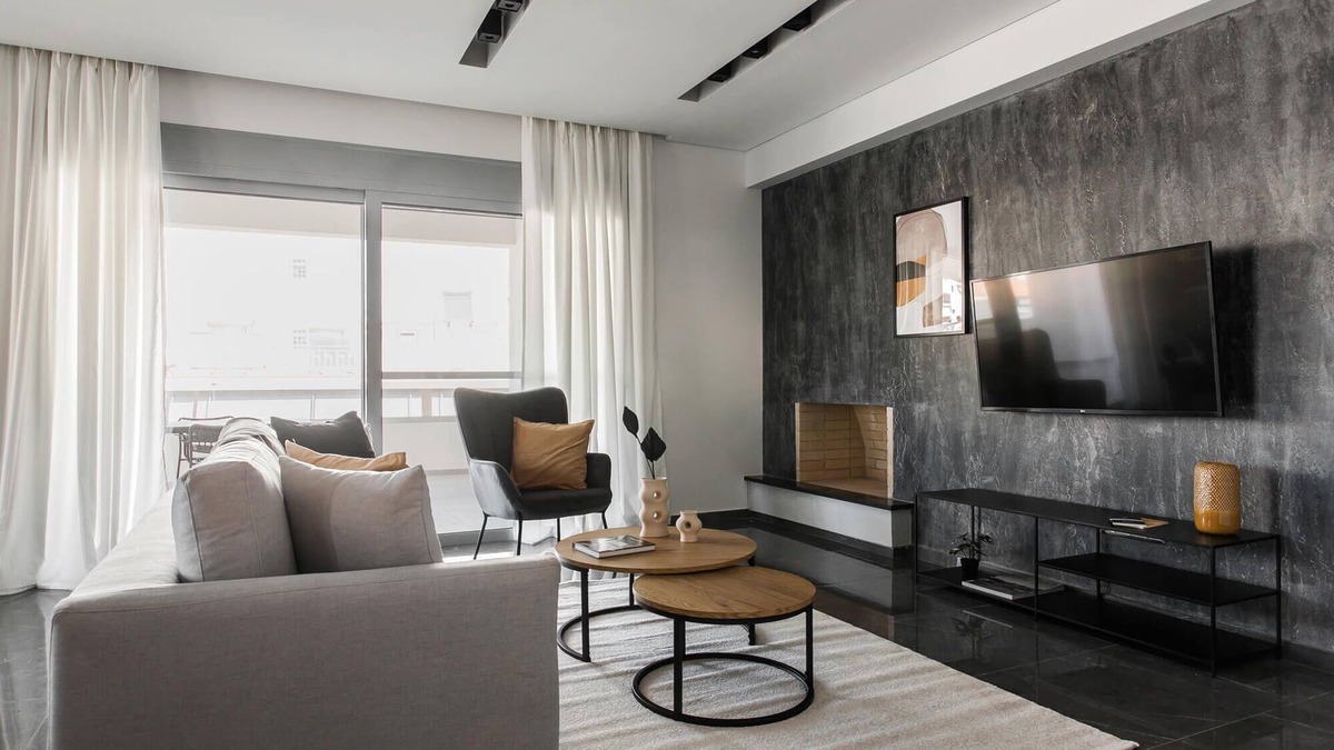 Palaio Faliro Condo | Elegant 3BR Apartment at Teal Faliro House