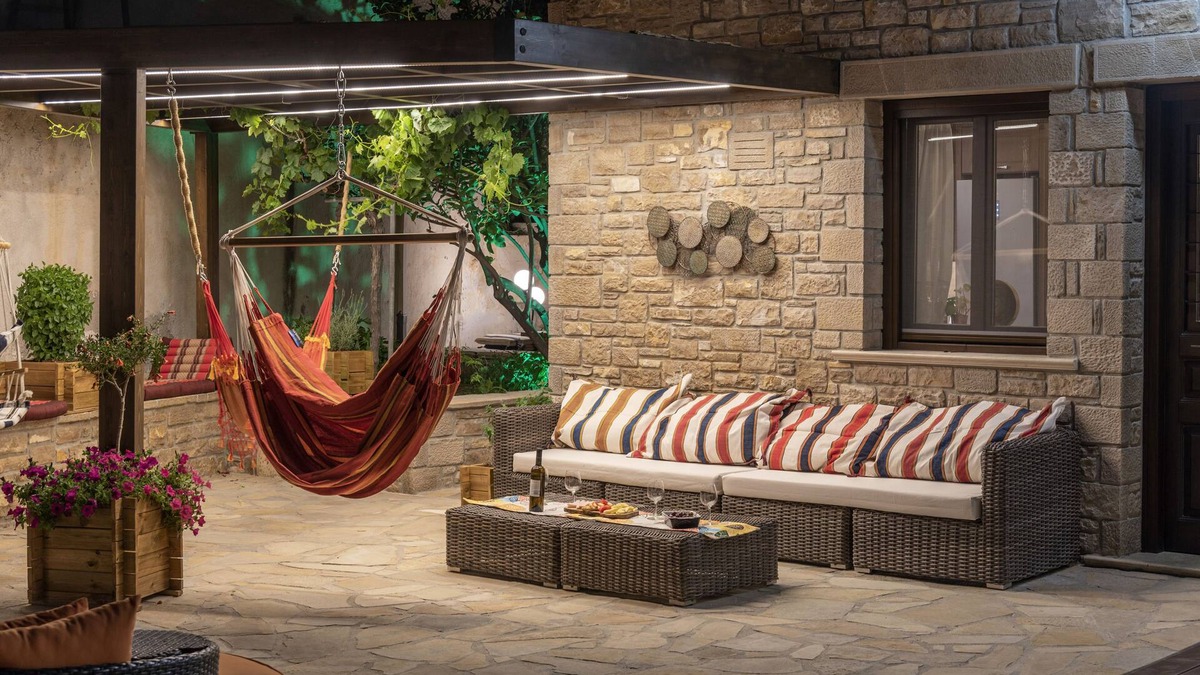Koutsouras Villa | Elegant stone house with spa & beach, summer & winter, wheelchair-accessible